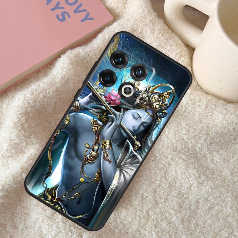 Indian God Lord Krishna Case For OnePlus 9 11 10 Pro 9R 9RT 10T 8T Cover For OnePlus Nord 2 2T CE2 N10 N20 N100 Ace