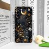 Vintage Aesthetic Flowers and Moon Pattern Phone Case for Samsung Galaxy S26 S25 S24+ S23 Ultra S22 Plus S21 FE S20 Soft Covers