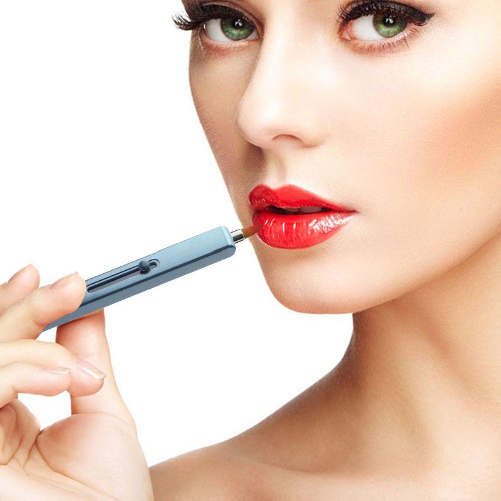 Beauty Eyeshadow Applicator Lip Gloss Brush Cosmetic Brush Lipstick Brush Retractable Lip Brush