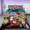 One Piece Duvet Cover Cartoon Luffy Bedding Set Soft and Comfortable Queen/King Twin Full Size Teens Boys Boys Gifts Soft Cozy