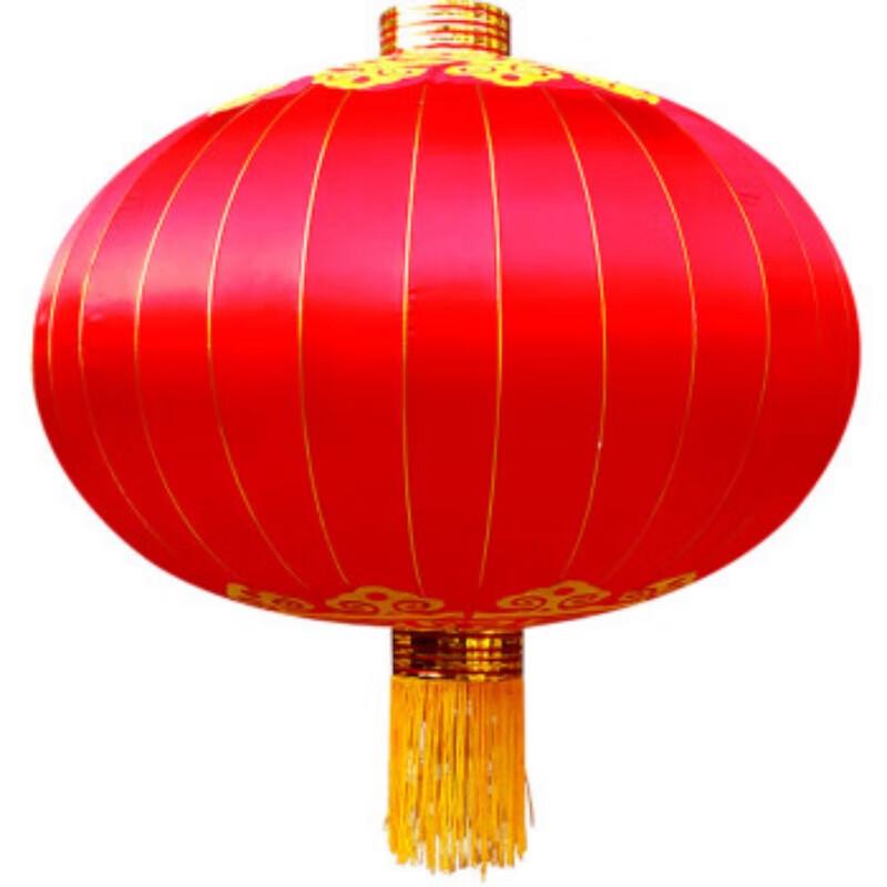 Red Silk Outdoor Spring Festival Lantern