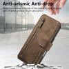3-in-1 Luxury Leather Wallet Case for iPhone XS/11/12/13/14/15/16/17 w/ Stand, Shockproof, RFID, Multi-Slot & Zipper