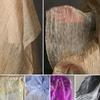 Palmenähnliche Textur Jacquardstoff Dekorationen Hochzeitskleider Knitter-Organza Leinen zum Nähen Bekleidungsmaterial Designertextil