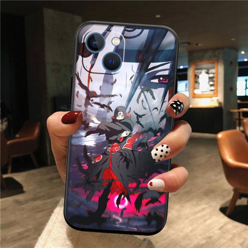 TR20 Naruto Uzumaki Sasuke Case for Samsung Galaxy A11 A12 A13 A15 A52S A53 A55 A56 A70 A71 A72 A73 F06 F16 F56 S10 Plus S10e