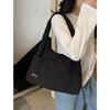 2026 New Large Capacity Single Shoulder Bag for Female Niche, Lazy Style, Commuting Tote Bag, Simple and Versatile,Student Class