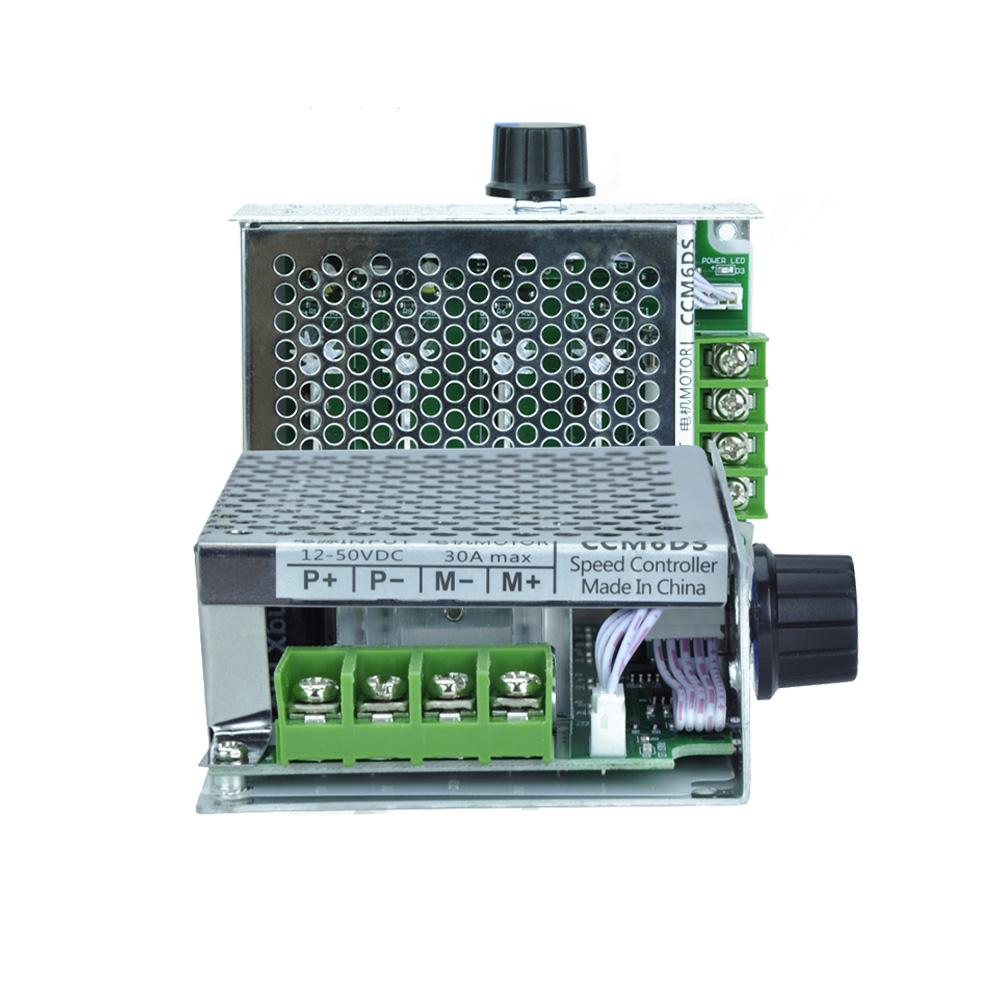 12V-50V DC Motor Speed Regulator 750W High-Power Motor Speed Governor Forward And Reverse Motor Drive 30A Motor Control Switch