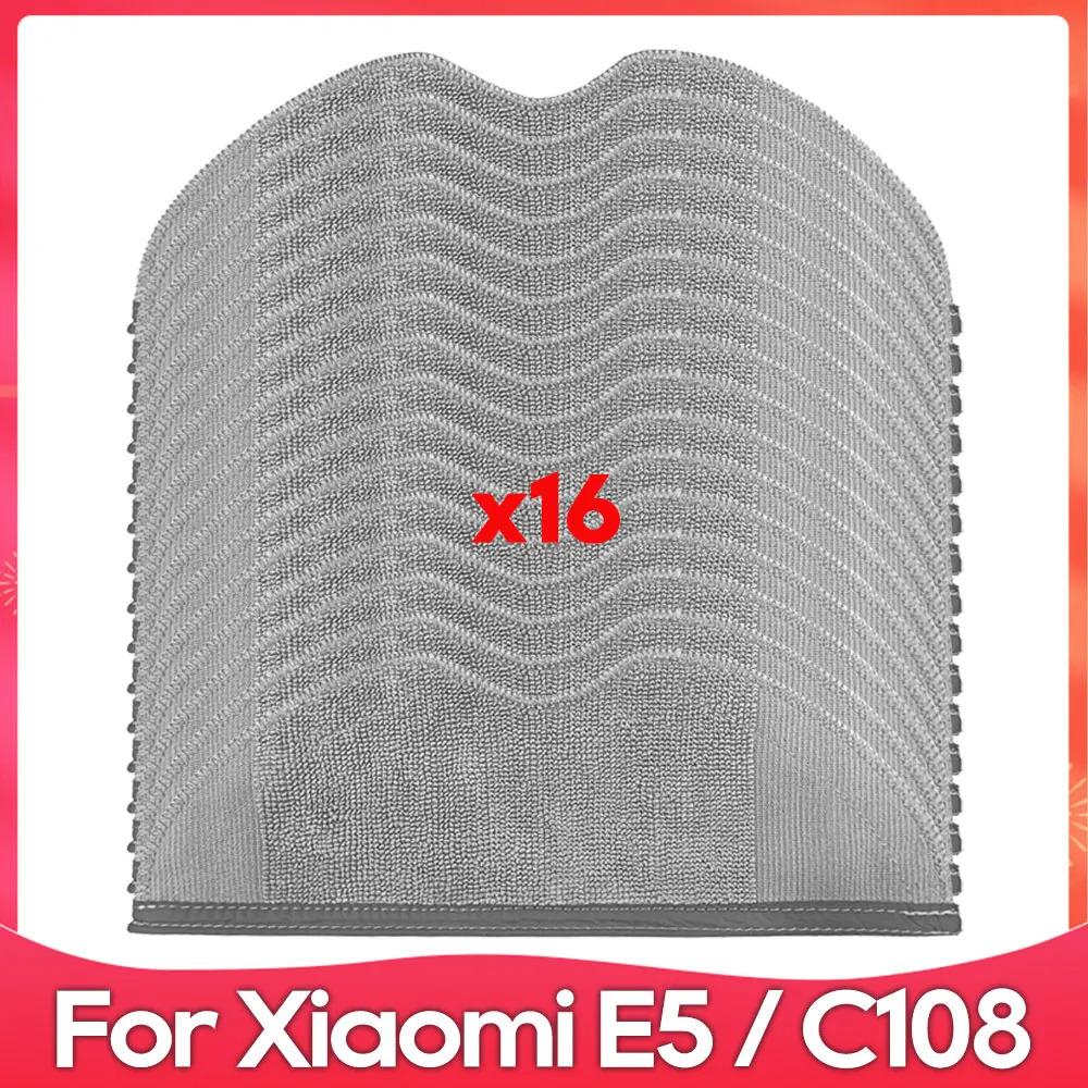 Fit for Xiaomi Robot Vacuum E5 / C108 / CDZC108 / BHR7969EU Side Brush Mop Filter Robot Vacuum Cleaner Accessory Spare Parts