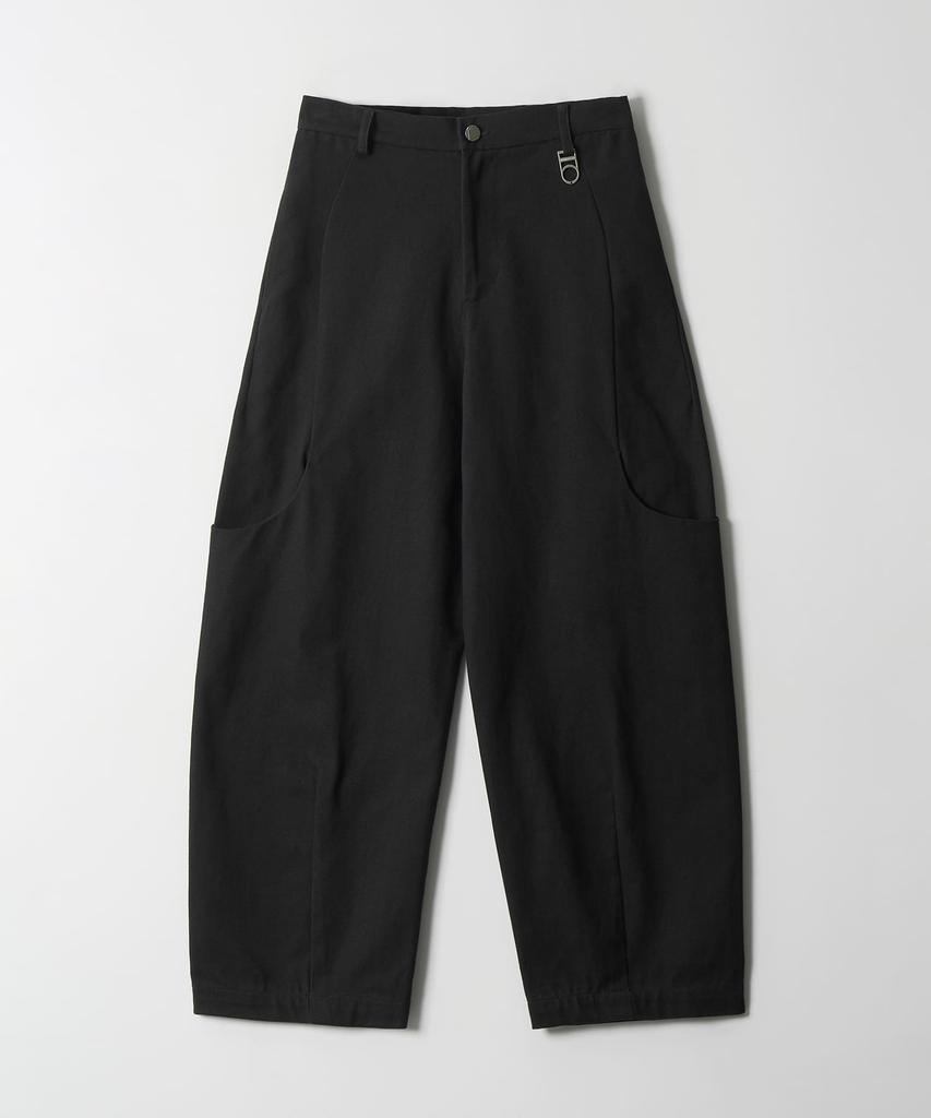 DTHIRTYONE Wide Pocket Balloon Pants (Charcoal)