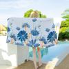 OLOMM Quick-Dry Printed Double-Sided Velvet Beach Towel