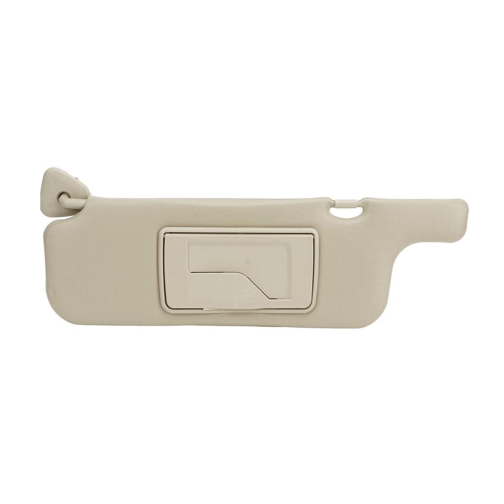 2 Stück Auto-Sonnenblende Beige Schminkspiegel Sonnenschutzplatte für E120 E130 2001 bis 2007 Neunte Generation