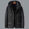 Herren Plus Size Verdickte Winter-Baumwolljacke - Stilvoll und Trendig