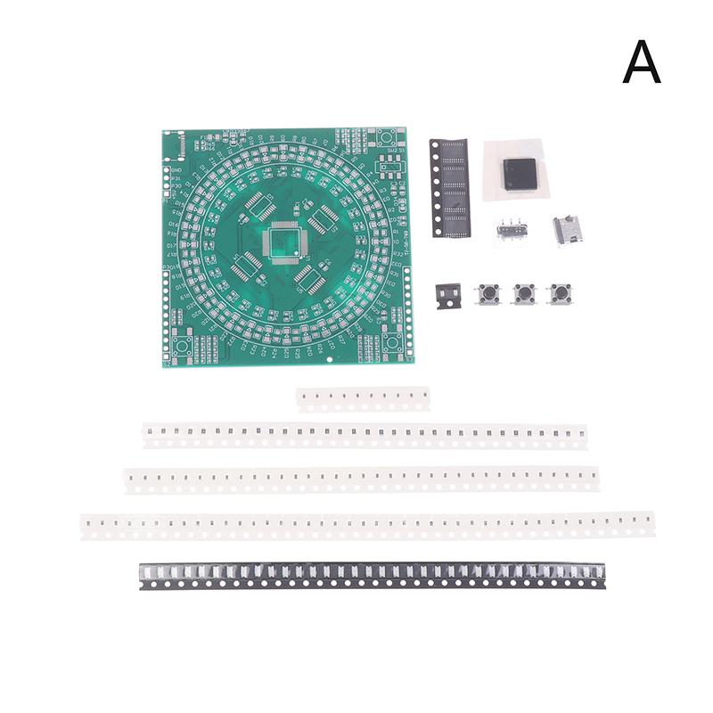 Lqfp64 Soldering Diy Kit 5V Running Light Smd Soldering Practice Board Kit Type-C Interface For Soldering Instruction