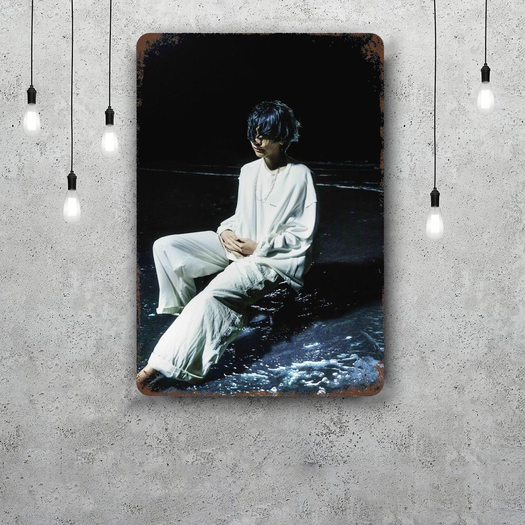 Kenshi Yonezu Classic Poster Rusty Metal Plaque Retro Decorative Plate Bar Man Cave Garage Club Metal Sign Wall Decoration