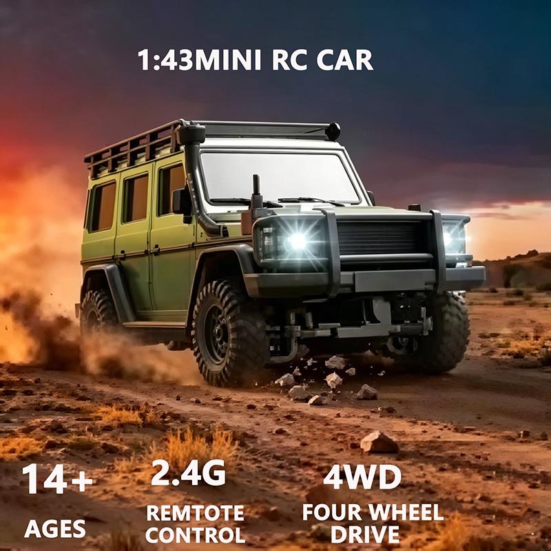 1:43 Scale Full-Size Off-Road Remote Control Car R4301-R4312 Four-Wheel Drive Climbing Car, A New Toy Suitable For Boys.