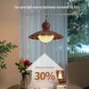 Vintage French Solid Wood Chandelier: Retro Island Counter & Dining Table Lighting Fixture