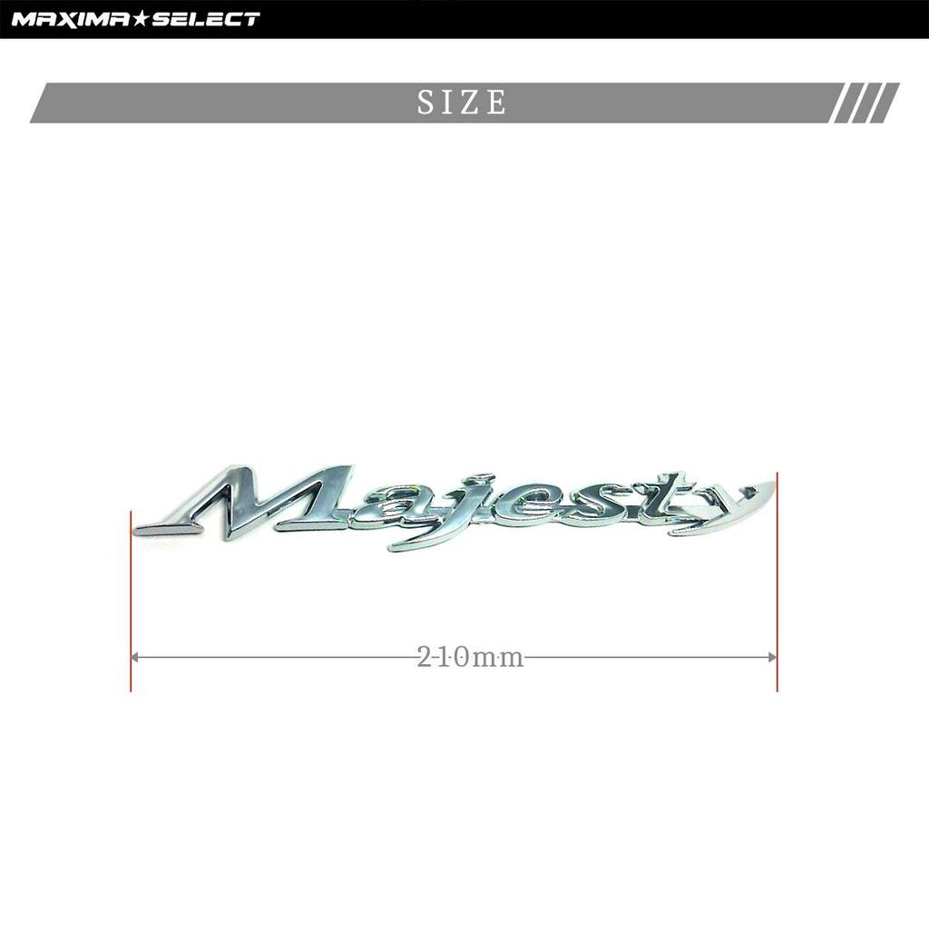 MAXIMASELECT Emblem Yamaha Majesty 125 Majesty 250 Exterior Parts Basic (Gold)