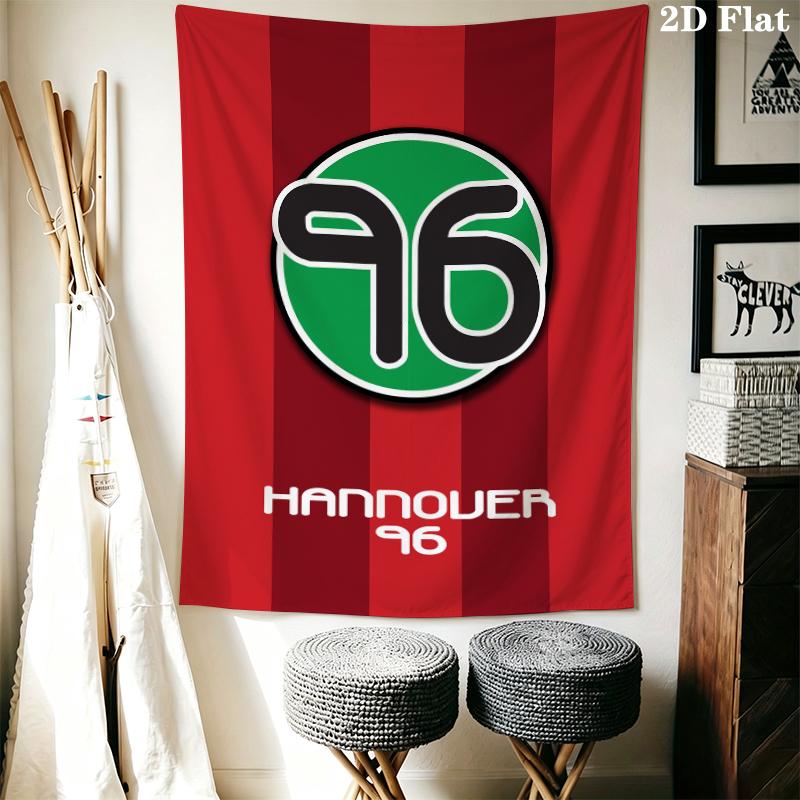Hannover 96 Wall Tapestry Aesthetic Wall Hanging Printed Fabric Blanket Decorative Tapestries for Bedroom Living Room Home Decor