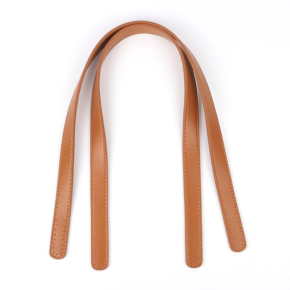 

2pcs 60cm PU Leather Bag Strap Handles Shoulder Bags Belt Replacement for Women Tote Handbag Purse Handmade DIY Accessories дубильна кора