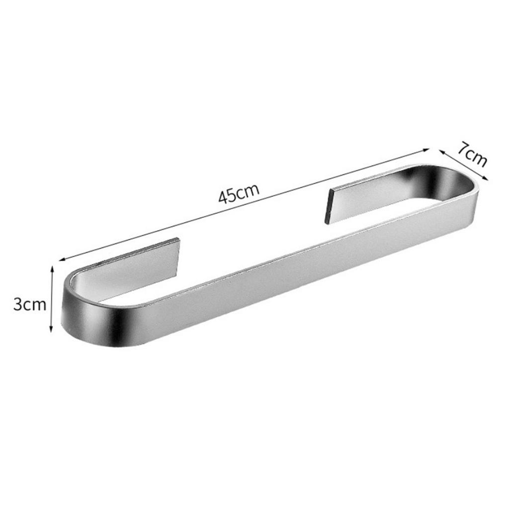 Bath Towel No Punch Rack Holder Bathroom