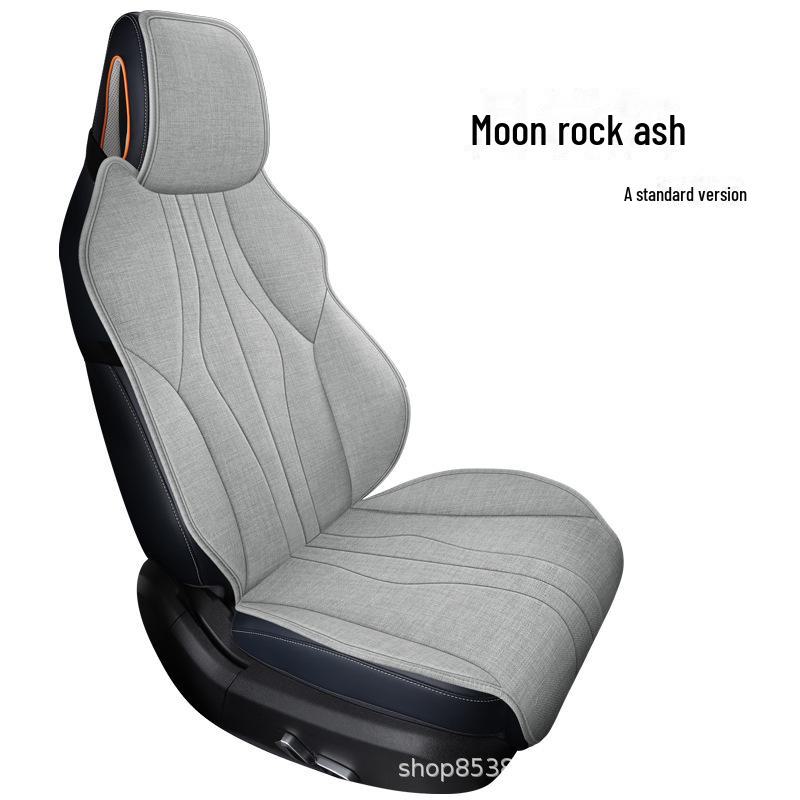 

Чехол на сиденье автомобиля BYD Song Plus DMi/EV из дышащего хлопка и льна, универсальный, на все времена года Custom Fit