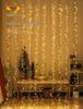 Cross-border Firecracker Curtain Lights - Copper Wire Christmas Decoration Lights