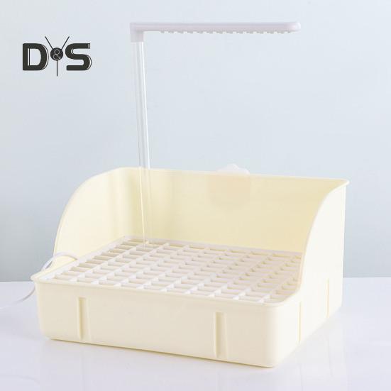 Vasca da bagno automatica per uccelli con pompa Grande fontana doccia per pappagalli Vasca da bagno con rubinetto per uccelli domestici Calopsitta Conuro Parrocchetto Inseparabile