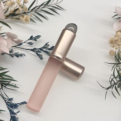 Pędzel do ust z miękkiej silikonowej okrągłej główki Pro Pędzel do aplikacji szminki Pędzel do rozcierania szminki Dziewczęta Kobiety Narzędzia kosmetyczne Pędzle do makijażu