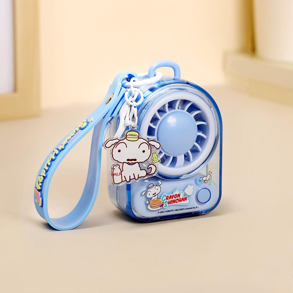 Cartoon Fruit Phone Holder & USB Mini Fan - Cute Portable Student Travel Gift