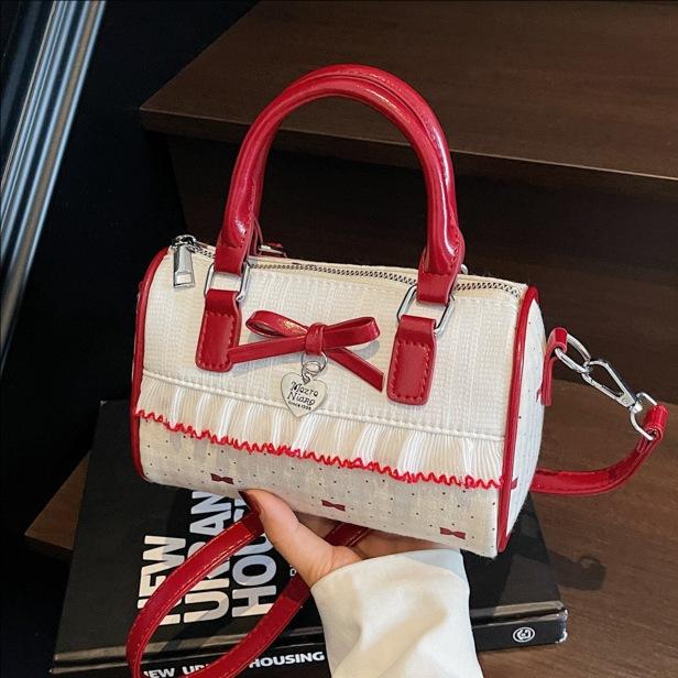 New Handbag Cute Bow Shoulder Bag Versatile Casual Fashion Messenger Bag