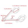 1 Motorbike Headlight Bracket Clamp 39-41mm Fork Tube Holder for