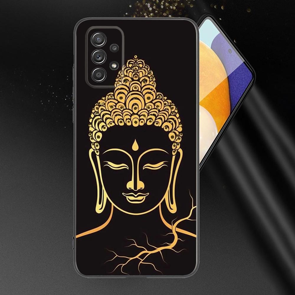 Lord Buddha Phone Case For Samsung Galaxy A13,A21s,A22,A31,A32,A52,A53,A71,A80,A91 Soft Black Phone Cover