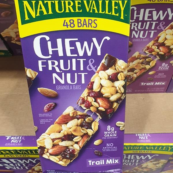 General Mills Nature Valley Trail Mix Chewy Bars 1.6kg (48 Packs) One thing