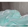 Vintage blau silberfaden organza stoff geeignet für hochzeitskleider festliche kleider und handgemachte DIY kleidungsstoffe