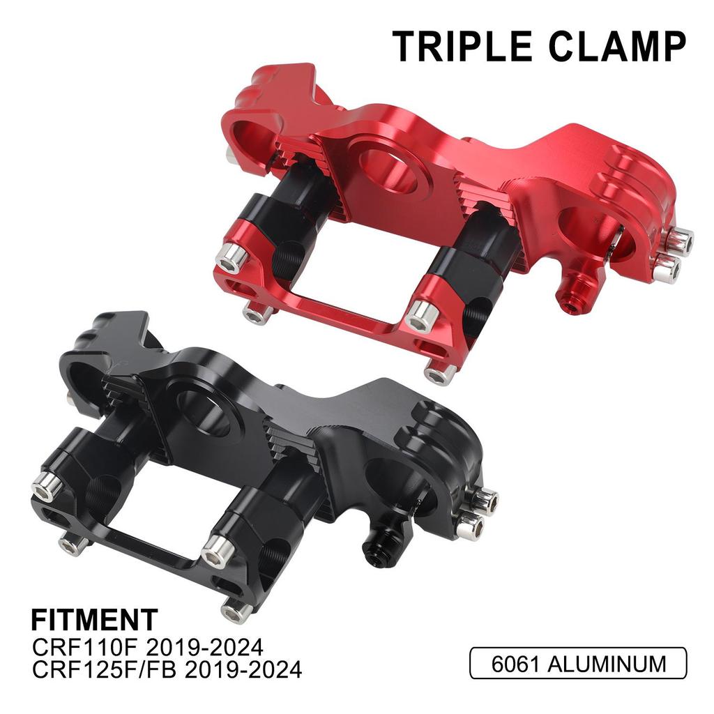 Aluminum Upper Triple Clamp Press Block for CRF110F and CRF125F/FB Off-Road Motorcycles