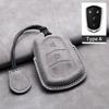New Sheepskin Car Remote Key Cover Case Shell For Cadillac ATS-L XTS XT5 CTS CT6 ATS 28T SRX Escalade 2015 Styling Accessories