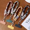 Niedliches Handy-Lanyard zum Aufhängen, Dekoration, kann getragen werden, gedrehtes Seil, Anti-Verlust-Anhänger, modisch, starkes Handgelenk, kurze Riemen