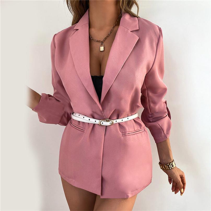 Fashion High Quality European and American Autumn Casual  Comfortable Small Suit Women's Suit Jacket Coat
