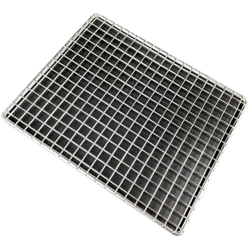 Thickened Stainless Steel Rectangular BBQ Grill Net