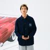 New MLB MONOGRAM Collection New York Yankees 24FW Shirt Unisex Dark Marine Blue 3ADRM0344-50NYD
