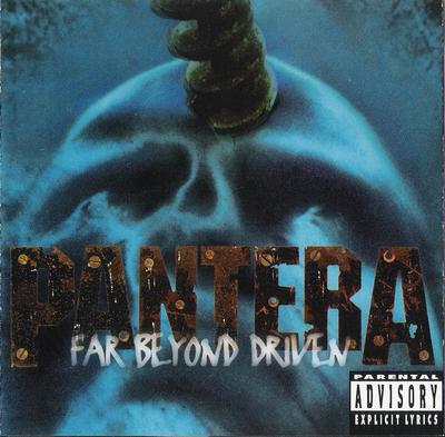 CD PANTERA - Far Beyond Driven 923022 EastWest Record 1994 US Rock Gebraucht