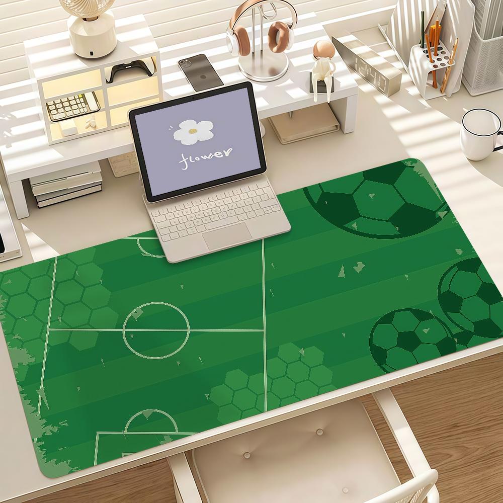 Football Field Mouse Pad Anti Slip Rubber Edge Locked Thickened Laptop Gaming Desk Mat