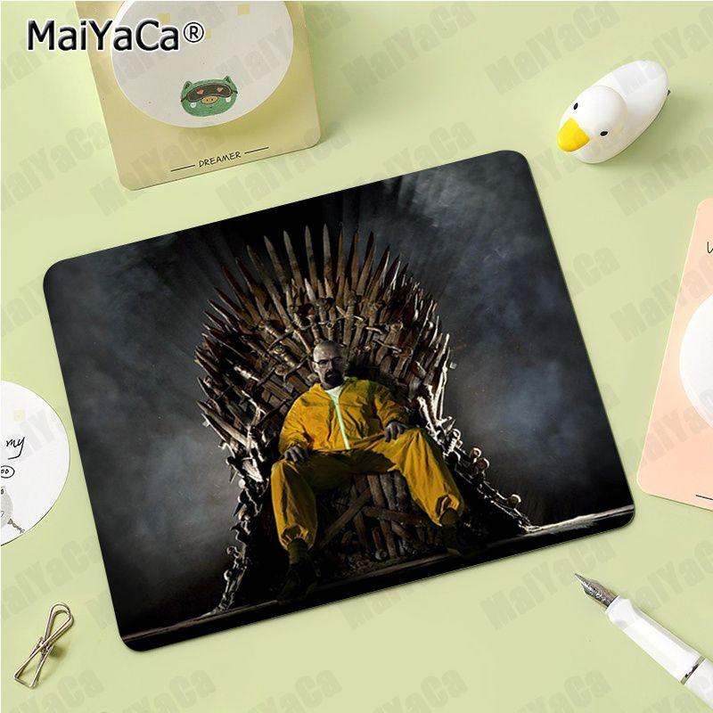 MaiYaCa Breaking Bad DIY Office Computer Desk Mat Table Keyboard Big Mouse Pad Laptop Cushion Non-slip For PC Gamer Mousemat