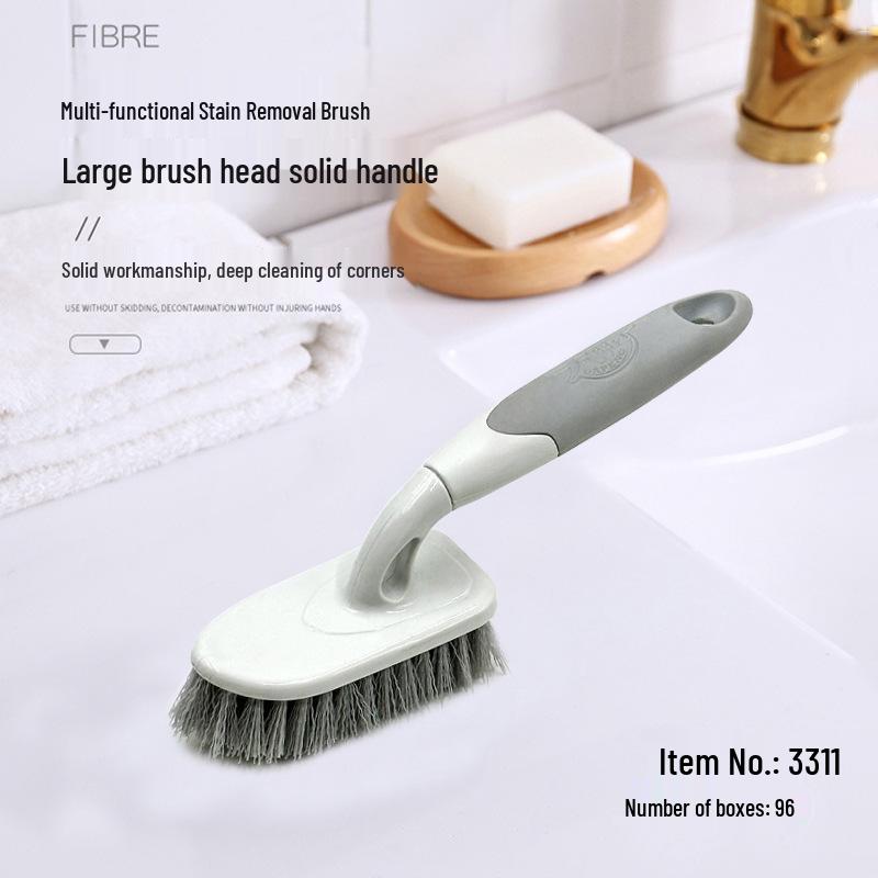 Multi-functional Long Handle Cleaning Brush with Stiff Bristles for Floor, Bathroom, Tile, and Toilet