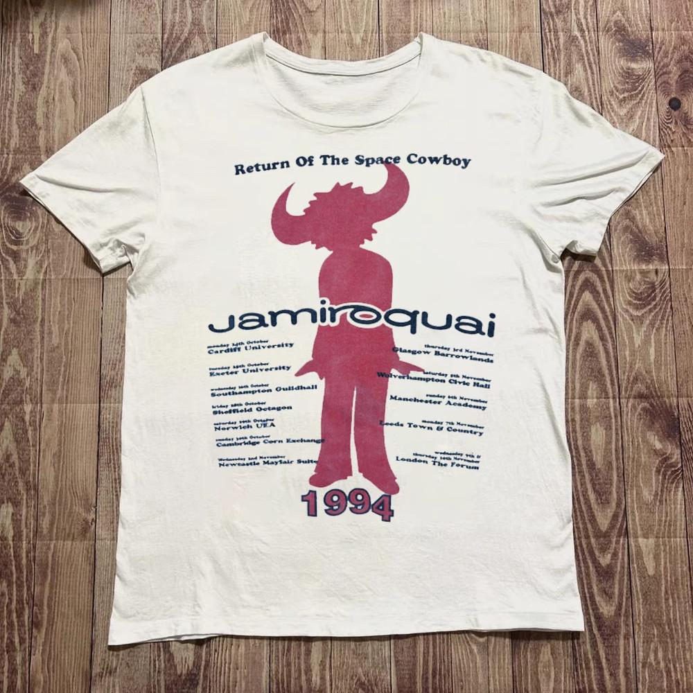 Винтажная футболка группы Jamiroquai 1994 года, унисекс, для концерта, размеры от S до 5XL, K1264, унисекс футболка XL
