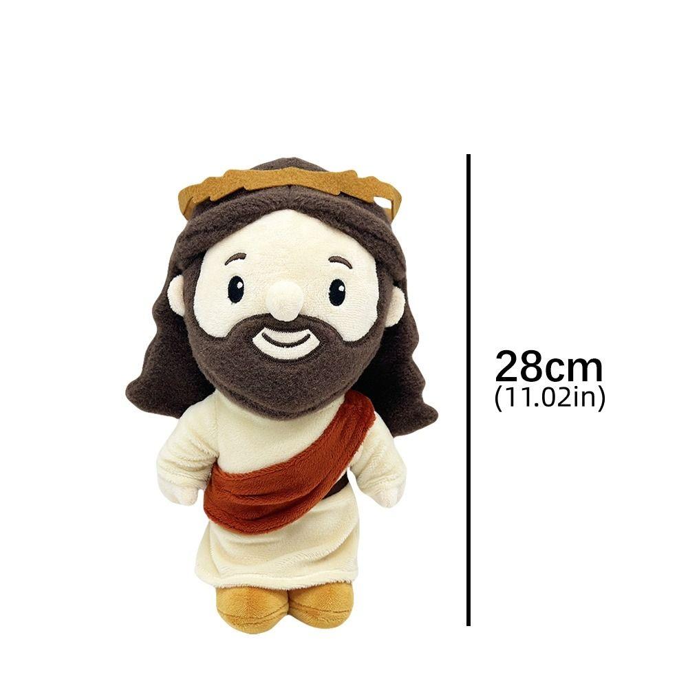 Sleep Hug Stuffed Jesus Home Decoration Jesus Plush Toy Jesus Cotton Doll Birthday Gift