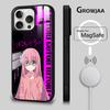 Cute Anime B-Bocchi The Rock Phone Case For iPhone 16 15 14 13 12 11 Pro Max Plus Mini Magsafe Magnetic Wireless Charging Cover