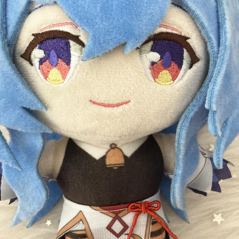20cm Anime Genshin Impact Ganyu Plüschtier Kissen Spielzeug Kawaii Kazuha Plüschtiere Geschenk für Kinder