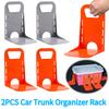2PCS Auto Luggage Box Stand Anti-slip Fixed Bracket Car Back Luggage Box Stand for Organize Fixed Tool