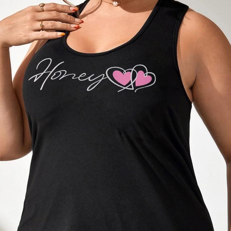 Damen Sommer Pyjamas Übergröße Ärmellose Weste Kurzarm Shorts Lockerer lässiger Homewear-Anzug