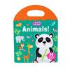 Baby Quiet Paste Book Cartoon Animal Traffic Pairing Portable Puzzle This Scene Magnetic Puzzle Toys